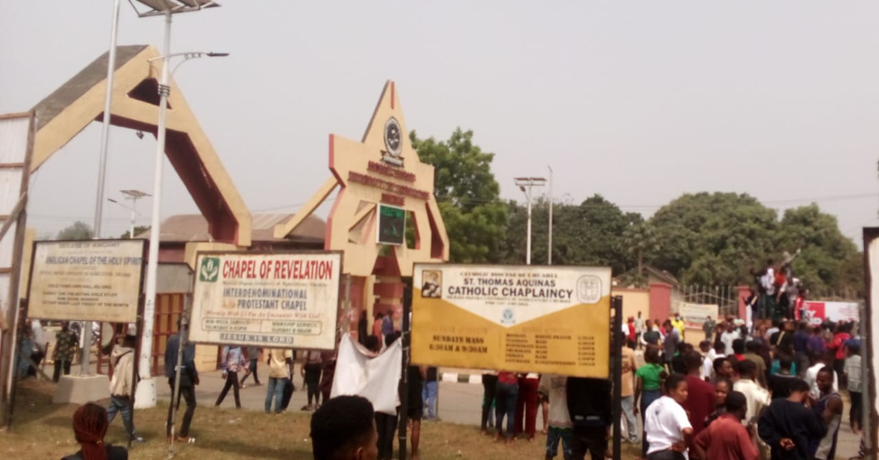 Nigerian University Students Protest Fees Increase …Disrupt exams