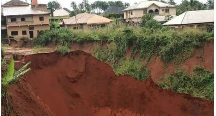 Imo State Community Cries Out For Help Over Erosion Gully Menace