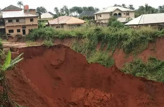 Imo State Community Cries Out For Help Over Erosion Gully Menace