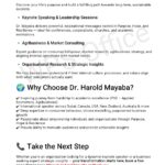 Meet Dr. Harold Mayaba